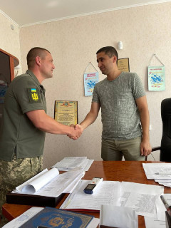 Почесною відзнакою нагороджено голову ОТГ Дениса Ткаченка