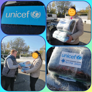 БФ «Вітри змін» разом із службою у справах дітей Великодальницької сільської ради проведено видачу гуманітарної допомоги