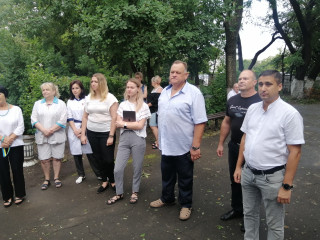 Медичні працівники нашої Великодальницької громади приймали вітання