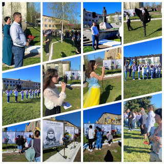 Покладання квітів з нагоди Дня визволення Петродолинського від фашистських загарбників