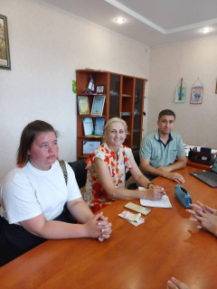 Ініціативна молодь в гостях у голови