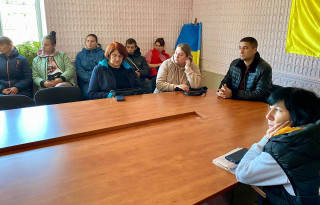 21 жовтня голова сільської ради Денис Ткаченко зустрівся з представниками IRC