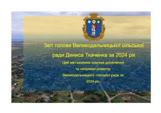Звіт Великодальницького сільського голови за 2024 рік